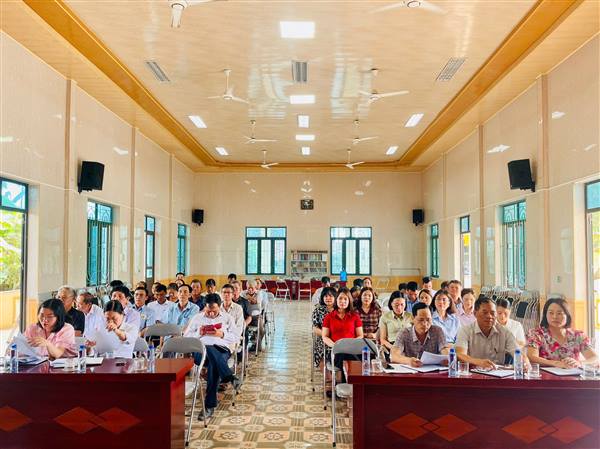Ban Chỉ đạo Mô hình “Cộng đồng học tập số” xã Tân Minh triển khai nhiệm vụ trọng tâm
