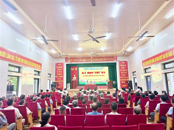HĐND xã Tân Minh khóa II, nhiệm kỳ 2026-2031 tổ chức thành công Kỳ họp thứ Ba, thông qua 03 nghị quyết quan trọng