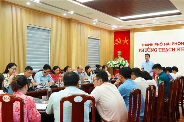 Hội nghị lần thứ I Ban chấp hành Đảng bộ phường Thạch Khôi khoá I, nhiệm kỳ 2025 - 2030