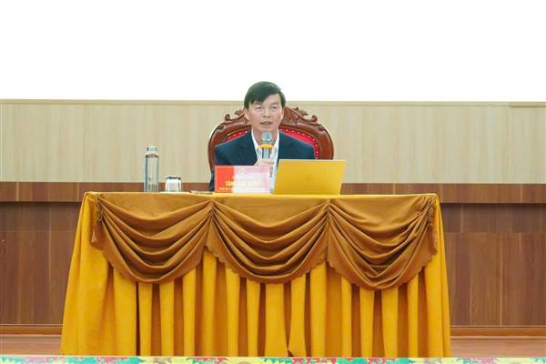 Đồng chí Chủ tịch UBND phường đối thoại với cán bộ, giáo viên, nhân viên các cơ sở giáo dục trên địa bàn