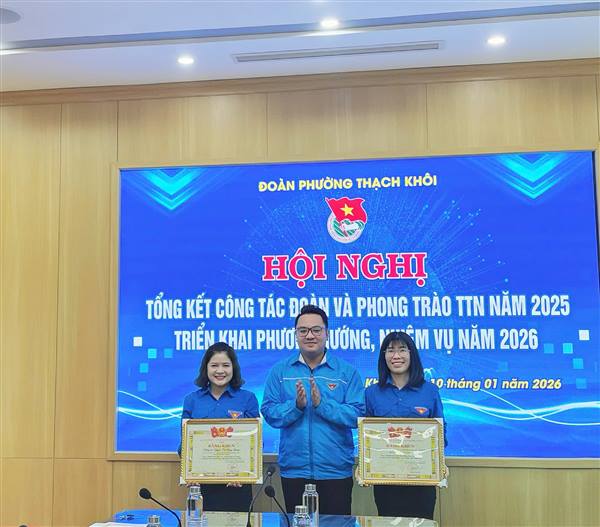 Đoàn Thanh niên phường tổng kết công tác Đoàn và phong trào thanh thiếu nhi năm 2025; triển khai phương hướng, nhiệm vụ năm 2026