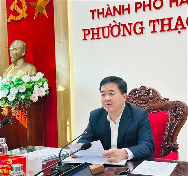 Ban Thường vụ Đảng uỷ phường tổ chức hội nghị lần thứ 17