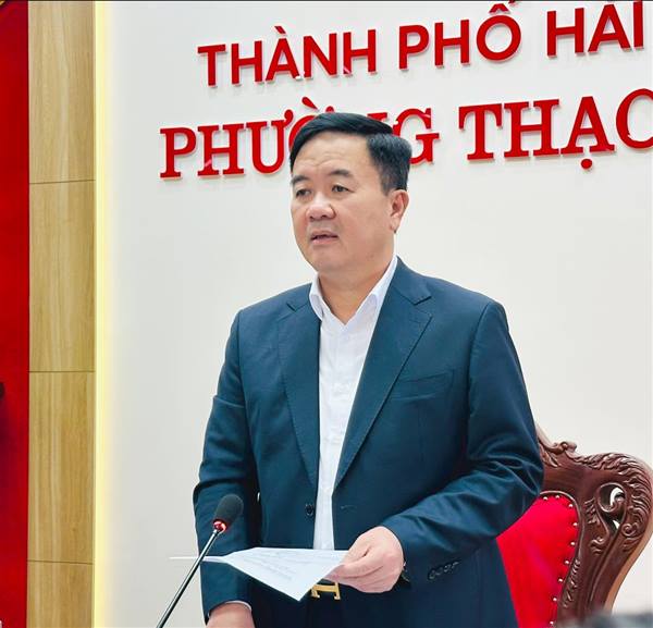 Ban Thường vụ Đảng uỷ phường tổ chức hội nghị lần thứ 18