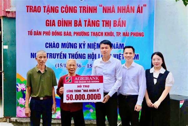 Chương trình trao tặng công trình "Nhà nhân ái" chào mừng kỷ niệm 70 năm ngày truyền thống hội Liên hiệp thanh niên Việt Nam (15/10/1956-15/10/2026)