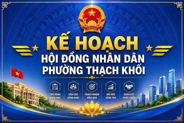 Thông báo Tổ chức kỳ họp thứ 06 (kỳ họp chuyên đề)  
của Hội đồng nhân dân phường khóa XXIII, nhiệm kỳ 2026 - 2031 