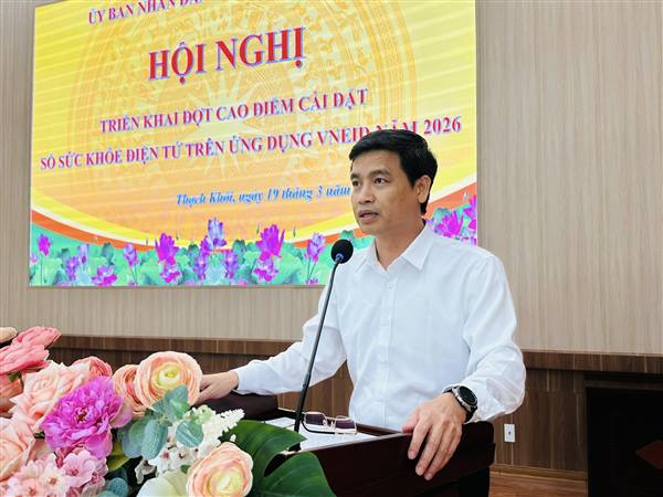 Triển khai đợt cao điểm cài đặt sổ sức khoẻ điện tử trên ứng dụng VNeID năm 2026