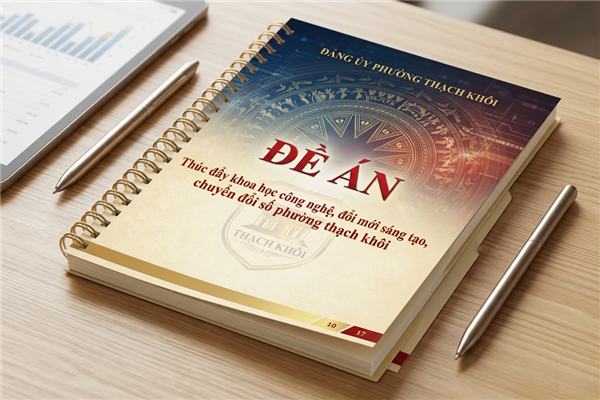 ĐỀ ÁN THÚC ĐẨY KHOA HỌC CÔNG NGHỆ, ĐỔI MỚI SÁNG TẠO, CHUYỂN ĐỔI SỐ PHƯỜNG THẠCH KHÔI