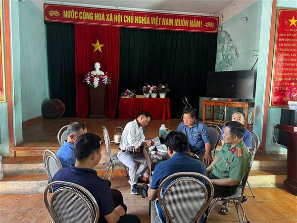 UBND phường giải quyết một số nội dung liên quan đến công tác giải phóng mặt bằng