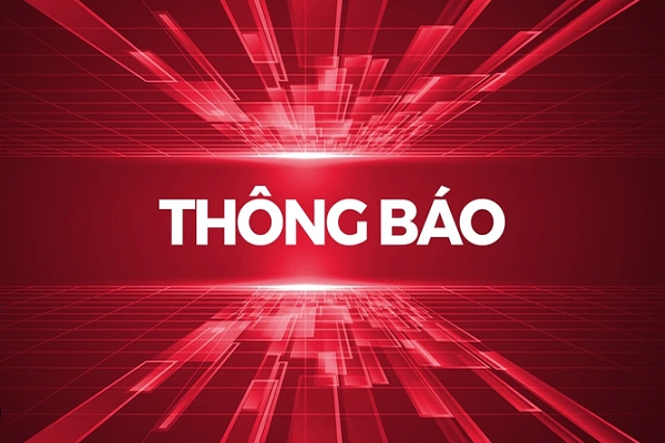 Thông báo về việc nhắc nộp hồ sơ khai thuế và thông báo số tài khoản ngân hàng