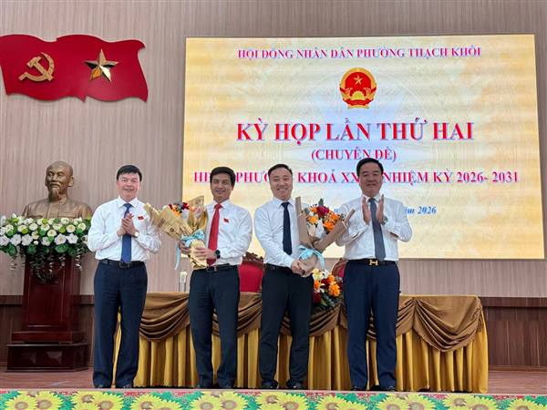 Kỳ họp thứ hai HĐND phường thành công tốt đẹp