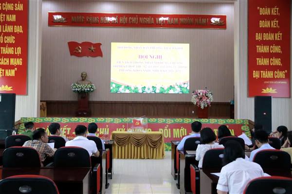 Tổ chức hội nghị liên tịch chuẩn bị cho kỳ họp thứ hai HĐND phường khoá XXIII, nhiệm kỳ 2026-2031