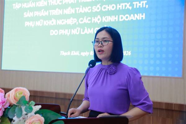 Tập huấn kiến thức phát triển thị trường tiêu thụ sản phẩm trên nền tảng số