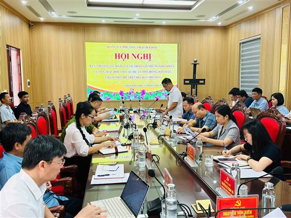 Hội nghị chuyên đề Ban Thường vụ Đảng ủy phường