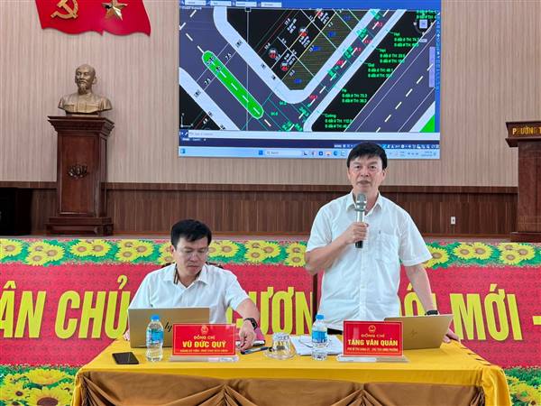 Lấy ý kiến nhân dân về phương án quy hoạch 3 điểm dân cư (nằm xem kẹp giữa khu dân cư hiện trạng và khu đô thị Phú Quý) để giải quyết vướng mắc trong công tác giải phóng mặt bằng dự án đầu tư xây dựng khu đô thị Phú Quý đoạn qua kênh Thạch Khôi - Đoàn Thượng