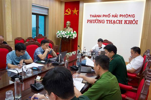 UBND phường tổ chức hội nghị hiệp đồng, giao nhiệm vụ lấy mẫu hài cốt liệt sĩ để giám định ADN