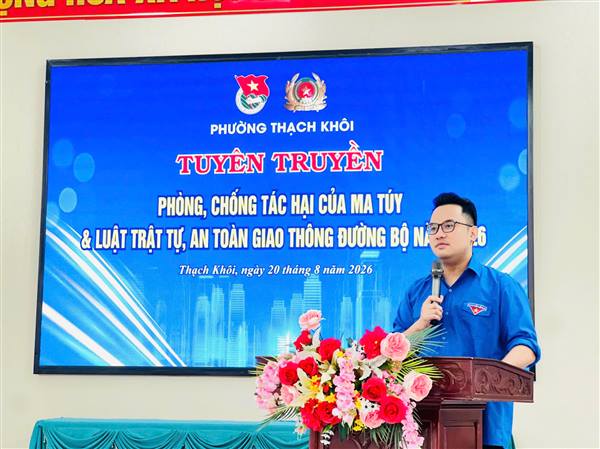 Chương trình tuyên truyền phòng, chống tác hại của Ma tuý và Luật trật tự, an toàn giao thông đường bộ năm 2026