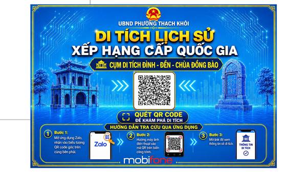 Số hoá di tịch lịch sử Đền Đồng Bào - Mang Lịch sử Văn hoá đến gần hơn với người dân