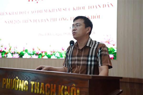 Triển khai đợt cao điểm khám sức khoẻ toàn dân năm 2026