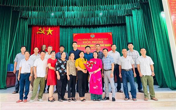 Hội Nông dân xã Thái Tân: Đoàn kết - Đổi mới - Chung sức xây dựng nông thôn mới kiểu mẫu