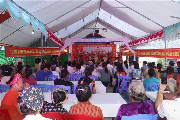 Ngày hội Đại đoàn kết toàn dân tộc năm 2025 sẽ được tổ chức tại 100% các thôn trên địa bàn xã Thái Tân