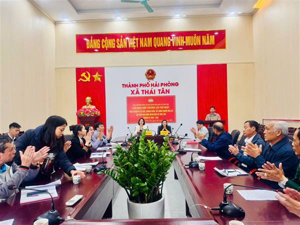 Xã Thái Tân tổ chức Hội nghị hiệp thương lần thứ nhất thỏa thuận về cơ cấu, thành phần, số lượng người được giới thiệu ứng cử đại biểu HĐND xã nhiệm kỳ 2026-2031