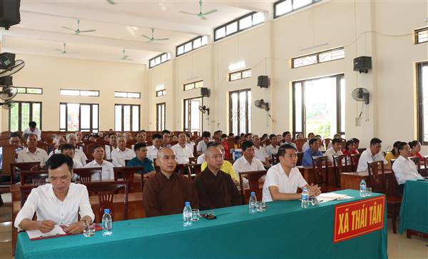 Uỷ ban Mặt trận Tổ quốc Việt Nam xã Thái Tân tổ chức Hội nghị lần thứ Nhất
