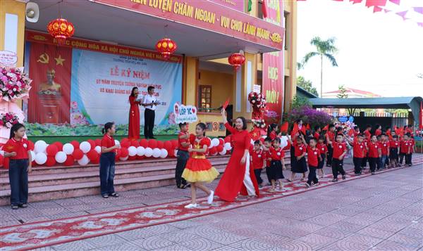 Các trường học của xã Thái Tân tưng bừng bước vào năm học mới 2025 - 2026
