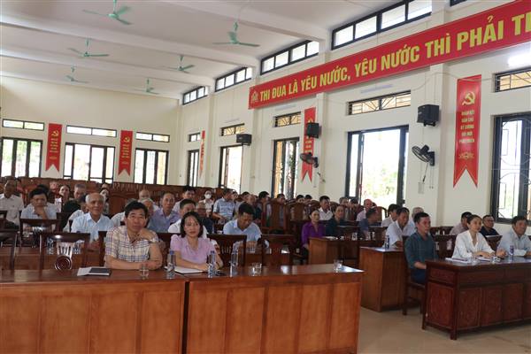 UBMTTQ xã Thái Tân triển khai kế hoạch tổ chức Đại hội đại biểu lần thứ I, nhiệm kỳ 2025 - 2030