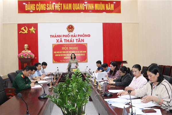 Ban Thường vụ Đảng uỷ xã tổ chức các hội nghị thực hiện quy trình giới thiệu nhân sự lãnh đạo HĐND, UBND xã nhiệm kỳ 2026 - 2031
