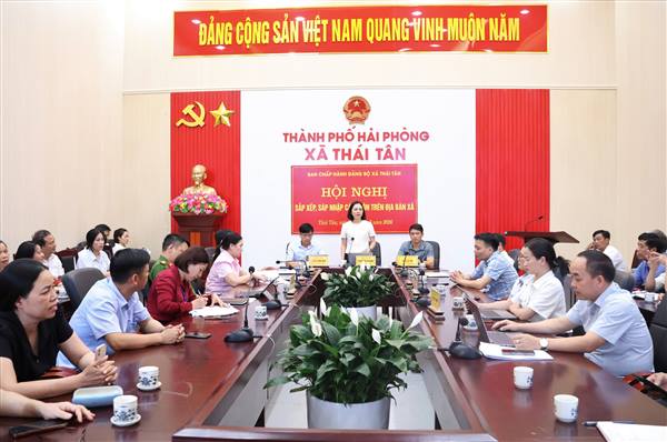  Hội nghị Ban Chấp hành Đảng bộ xã Thái Tân cho ý kiến về phương án sắp xếp, tổ chức lại thôn năm 2026
