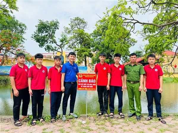 Thái Tân chủ động phòng ngừa tai nạn đuối nước cho trẻ em
