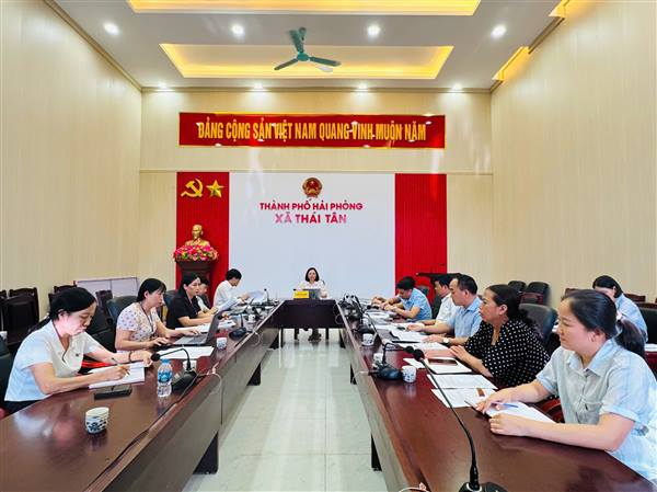 Xã Thái Tân tăng cường chỉ đạo nâng cao chất lượng giáo dục và y tế cơ sở
