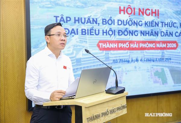Đại biểu HĐND xã Thái Tân tham gia tập huấn, bồi dưỡng kiến thức, kỹ năng hoạt động