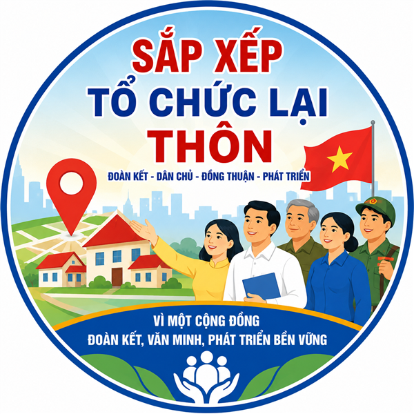 Xã Thái Tân xây dựng phương án sắp xếp, tổ chức lại các thôn trên địa bàn