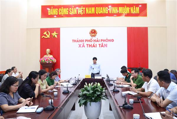 UBND xã Thái Tân triển khai nhiệm vụ phát triển kinh tế - xã hội tháng 7 năm 2026