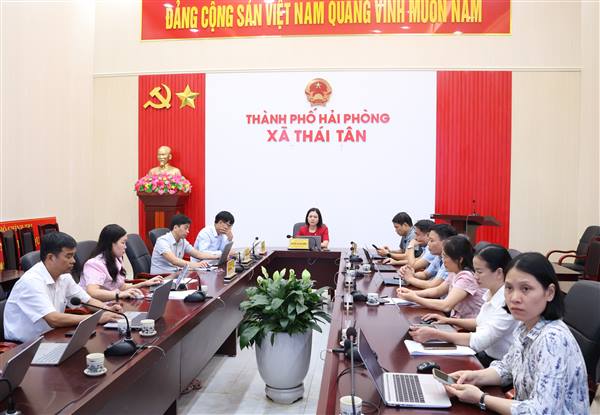 Xã Thái Tân tham dự Hội nghị Thành ủy Hải Phòng lần thứ 4, nhiệm kỳ 2025 – 2030