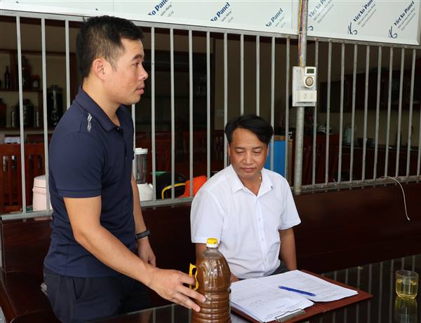 Khảo sát, đánh giá các sản phẩm đăng ký tham gia Chương trình OCOP năm 2026 tại xã Thái Tân