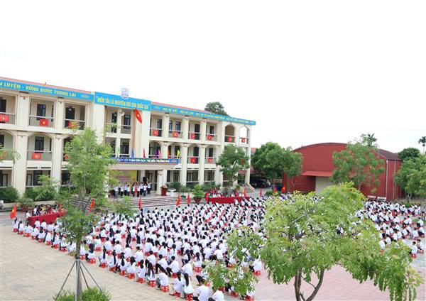 Thái Tân đồng loạt khai giảng năm học 2026–2027: Khí thế mới, quyết tâm mới