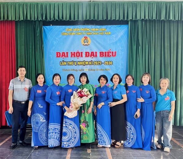Đại hội Công đoàn Công ty TNHH SPAC, nhiệm kỳ 2025 - 2030