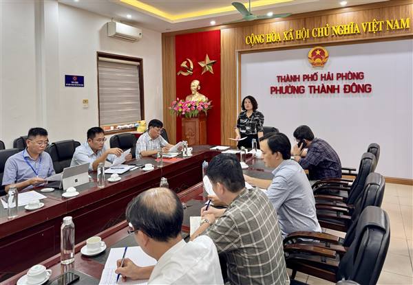 HĐND phường Thành Đông tổ chức hội nghị liên tịch chuẩn bị kỳ họp thứ 4