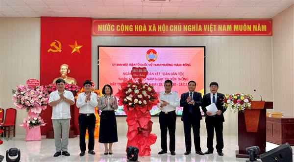 Phường Thành Đông tổ chức Ngày hội Đại đoàn kết toàn dân tộc