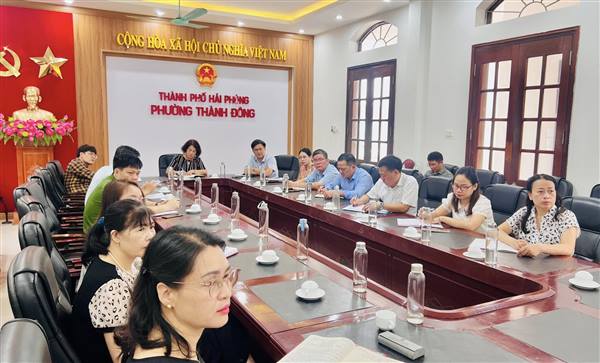 HỘI NGHỊ TẬP HUẤN KIỂM TRA, GIÁM SÁT 2025 TẠI PHƯỜNG THÀNH ĐÔNG 