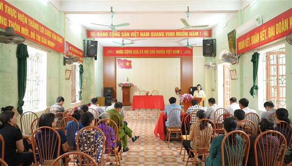 Phường Thành Đông tổ chức "Ngày thứ 6 nghe dân nói" tại Tổ dân phố Tiền