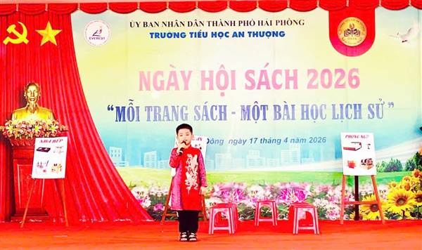 Rực rỡ Ngày hội Sách và văn hóa đọc năm 2026: “Mỗi trang sách - Một bài học lịch sử"