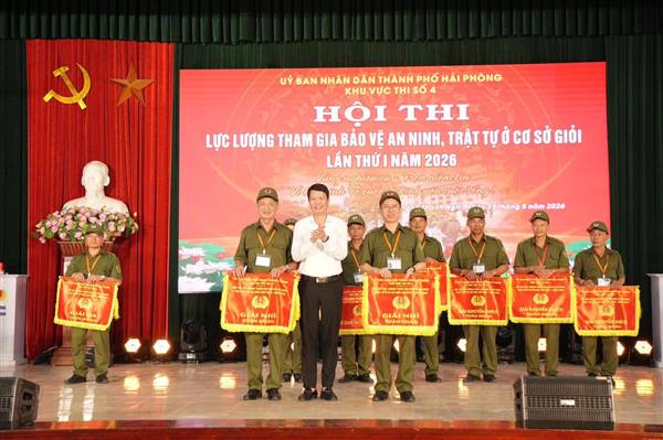 Phường Thành Đông xuất sắc đạt  Gải nhì toàn đoàn tại Hội thi lực lượng tham gia bảo vệ an ninh trật tự ở cơ sở giỏi lần thứ Nhất năm 2026