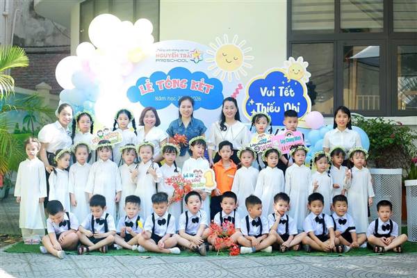 Lễ Tổng kết năm học 2025 - 2026: Chia tay các bé 5 tuổi và tổ chức vui Tết thiếu nhi 1/6