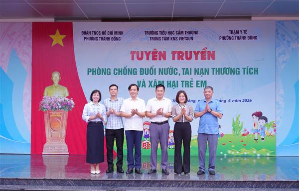 Tuyên truyền phòng, chống đuối nước, tai nạn thương tích và xâm hại trẻ em