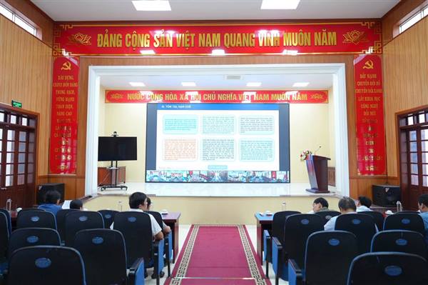 Phường Thành Đông tham dự phiên họp chuyên đề về thúc đẩy phát triển khoa học, công nghệ, đổi mới sáng tạo