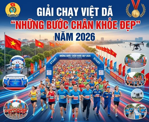 Giải chạy Việt dã "Những bước chân khỏe đẹp" năm 2026