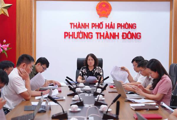 Phường Thành Đông thông qua Ý định diễn tập chiến đấu phòng thủ